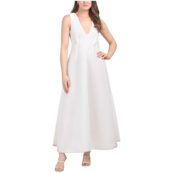 ISSUE NEW YORK Made In Usa Floral Overlay Gown - Picture 1 of 5